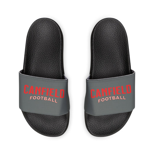 Men's Slide Sandals, "Canfield Football"