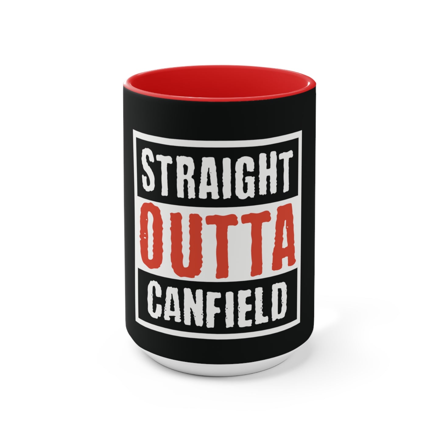 "Straight Outta Canfield" Multi-Tone Coffee Mug