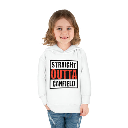 "Straight Outta Canfield, Toddler Pullover Fleece Hoodie