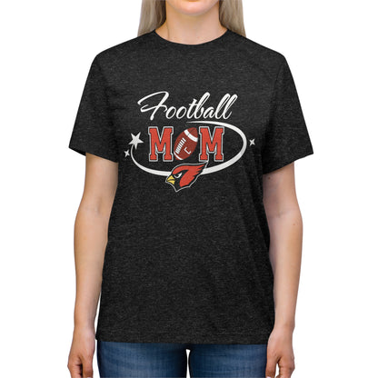 Football Mom Triblend Tee