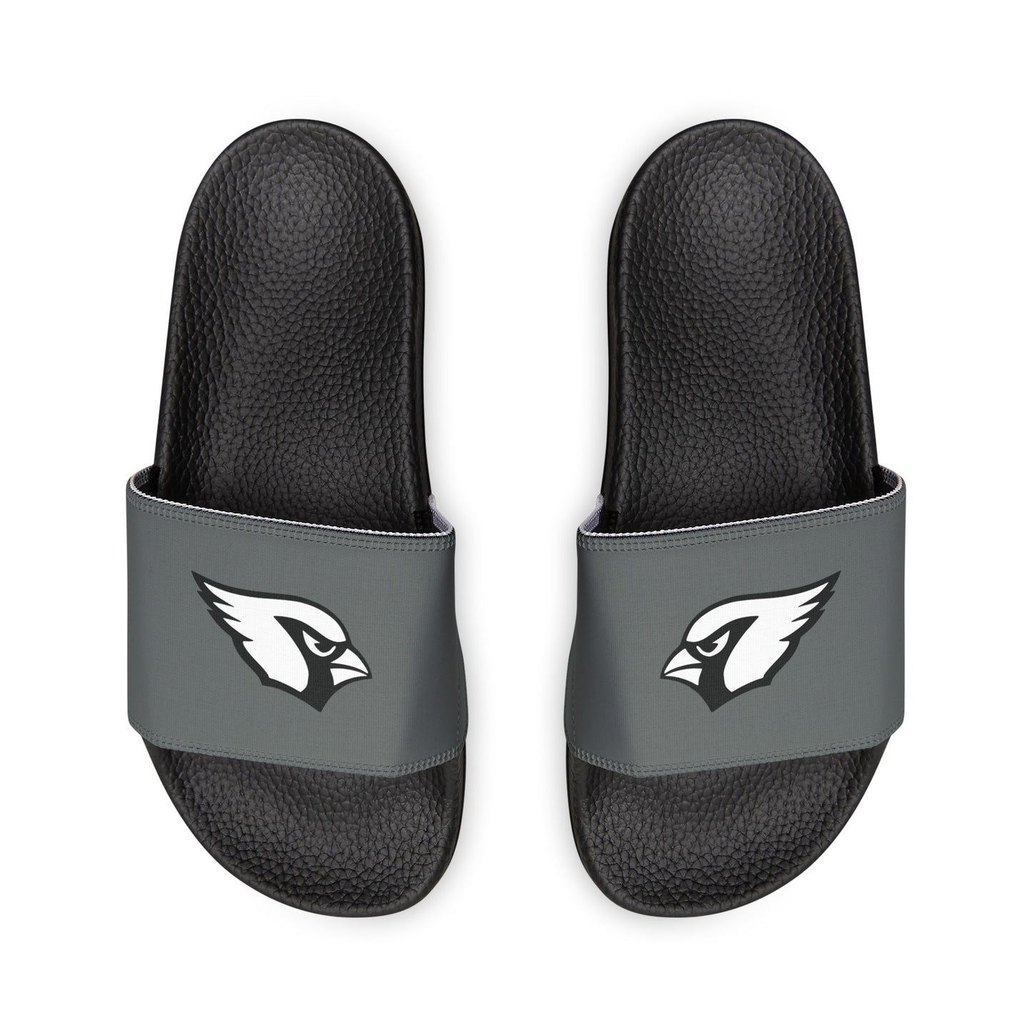 Men's Slide Sandals, White Cardinal