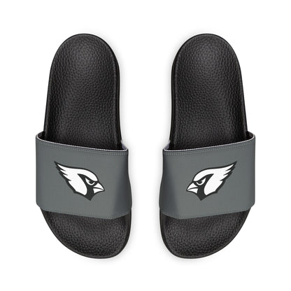 Men's Slide Sandals, White Cardinal