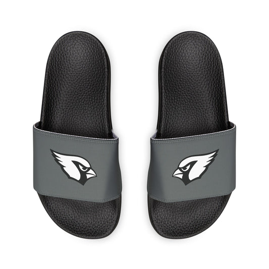 Men's Slide Sandals, White Cardinal