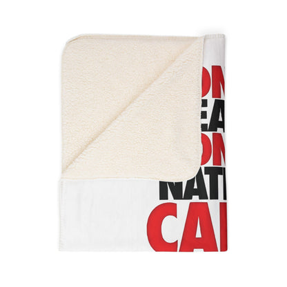 Card Nation Sherpa Blanket - Perfect for Game Day and Chilly Nights