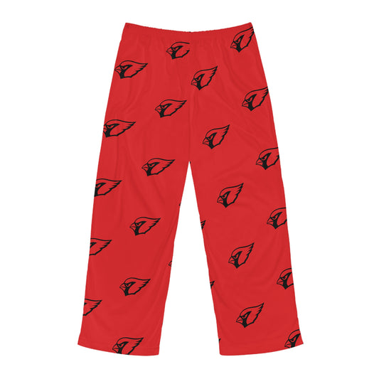 Men's Pajama Pants, Monochrome Cardinal