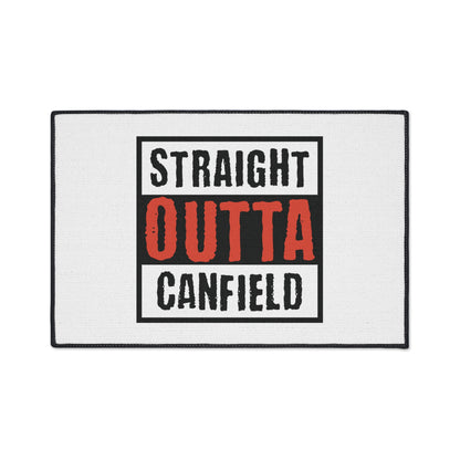 "Straight Outta Canfield" Heavy Duty Floor Mat