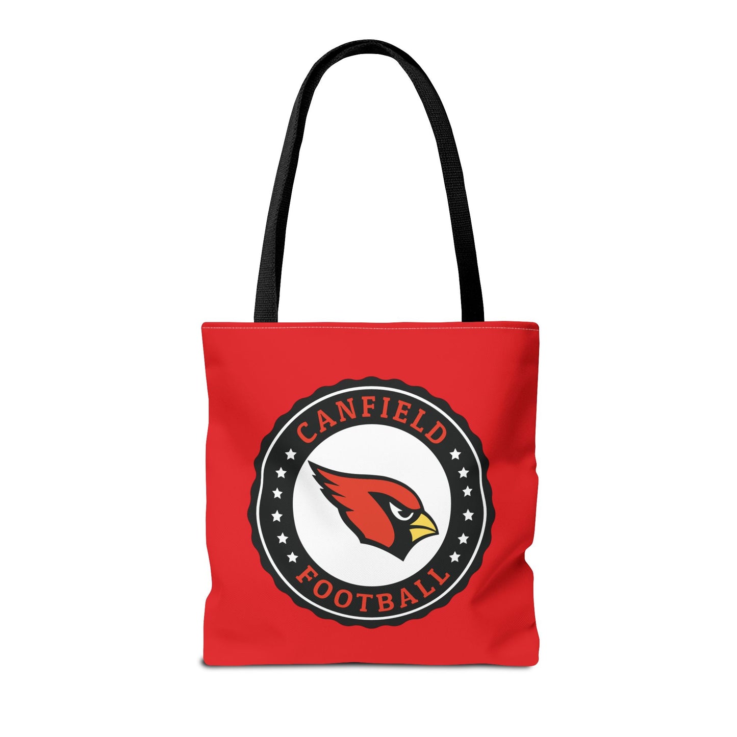 Canfield Football Tote Bag, Badge & Black "C"