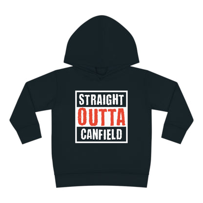 "Straight Outta Canfield, Toddler Pullover Fleece Hoodie