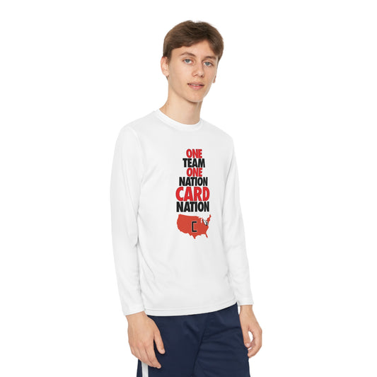 Card Nation, Youth Long Sleeve Competitor Tee