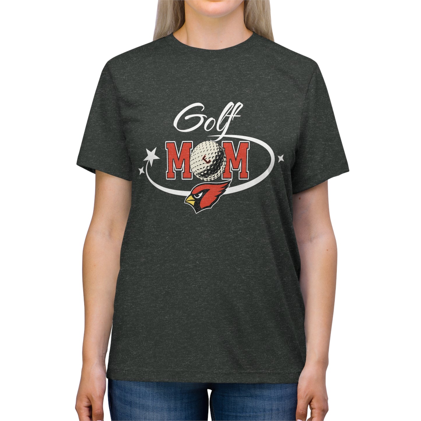 Golf Mom Triblend Tee