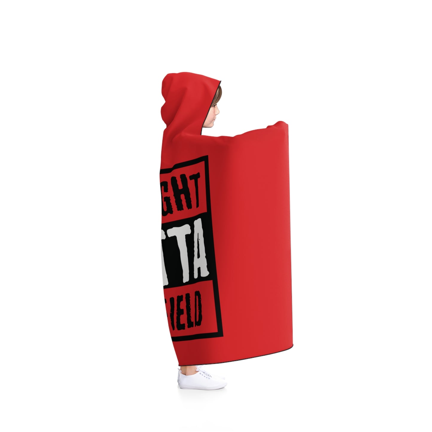 "Straight Outta Canfield" Hooded Blanket