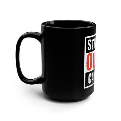 "Straight Outta Canfield" Ceramic Mug, 15 oz