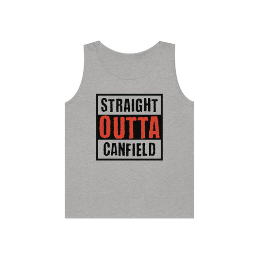 "Straight Outta Canfield" Heavy Cotton Tank Top