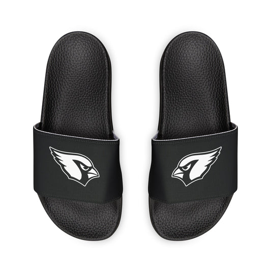 Men's Slide Sandals, White Cardinal