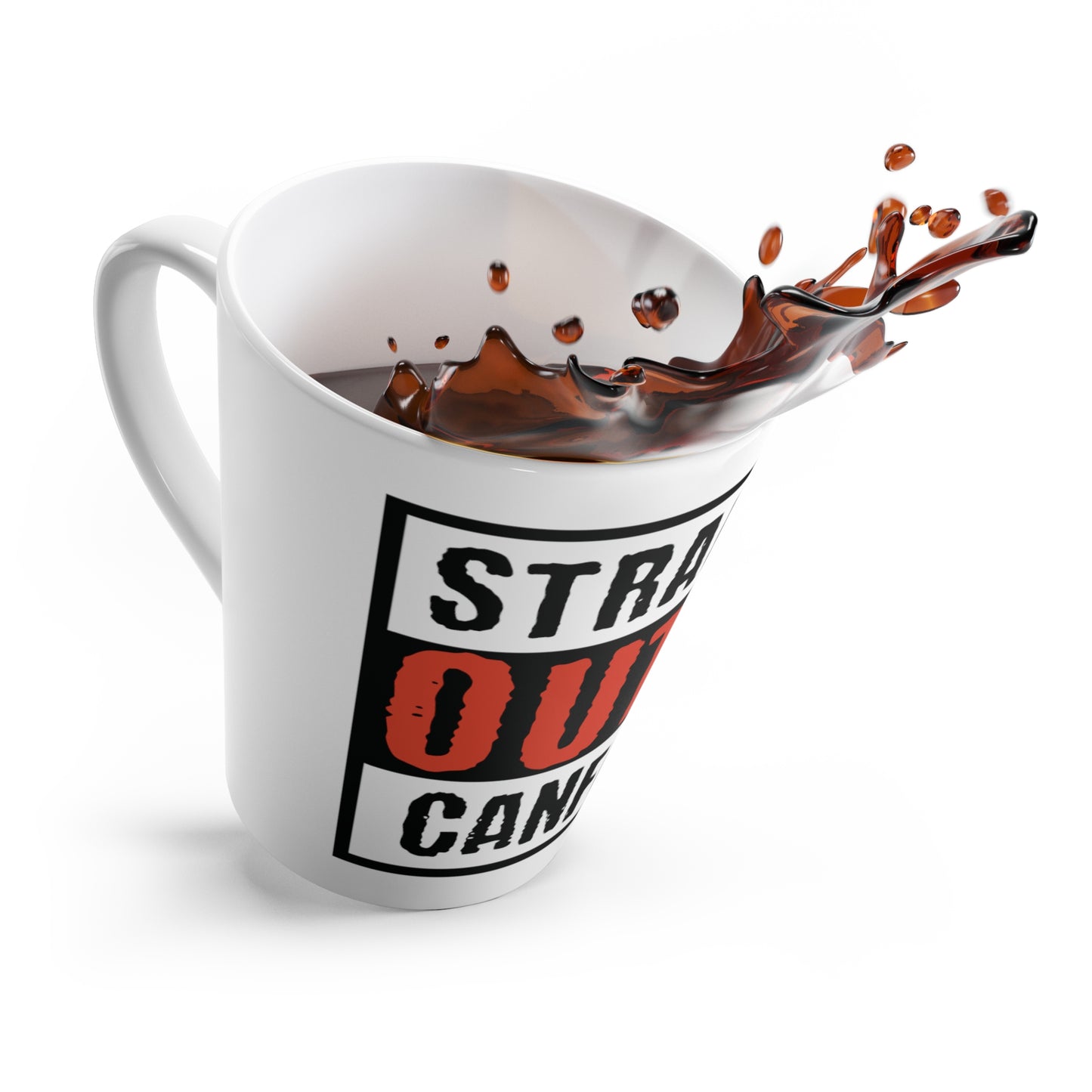 "Straight Outta Canfield" Latte Mug, 12 oz.