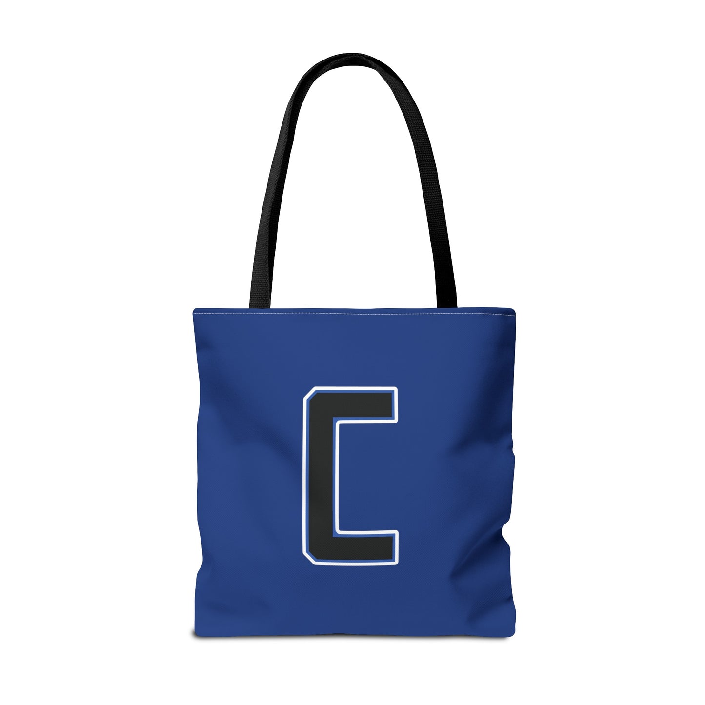 Canfield Tote Bag, Back-the-Blue Cardinal & Black "C"