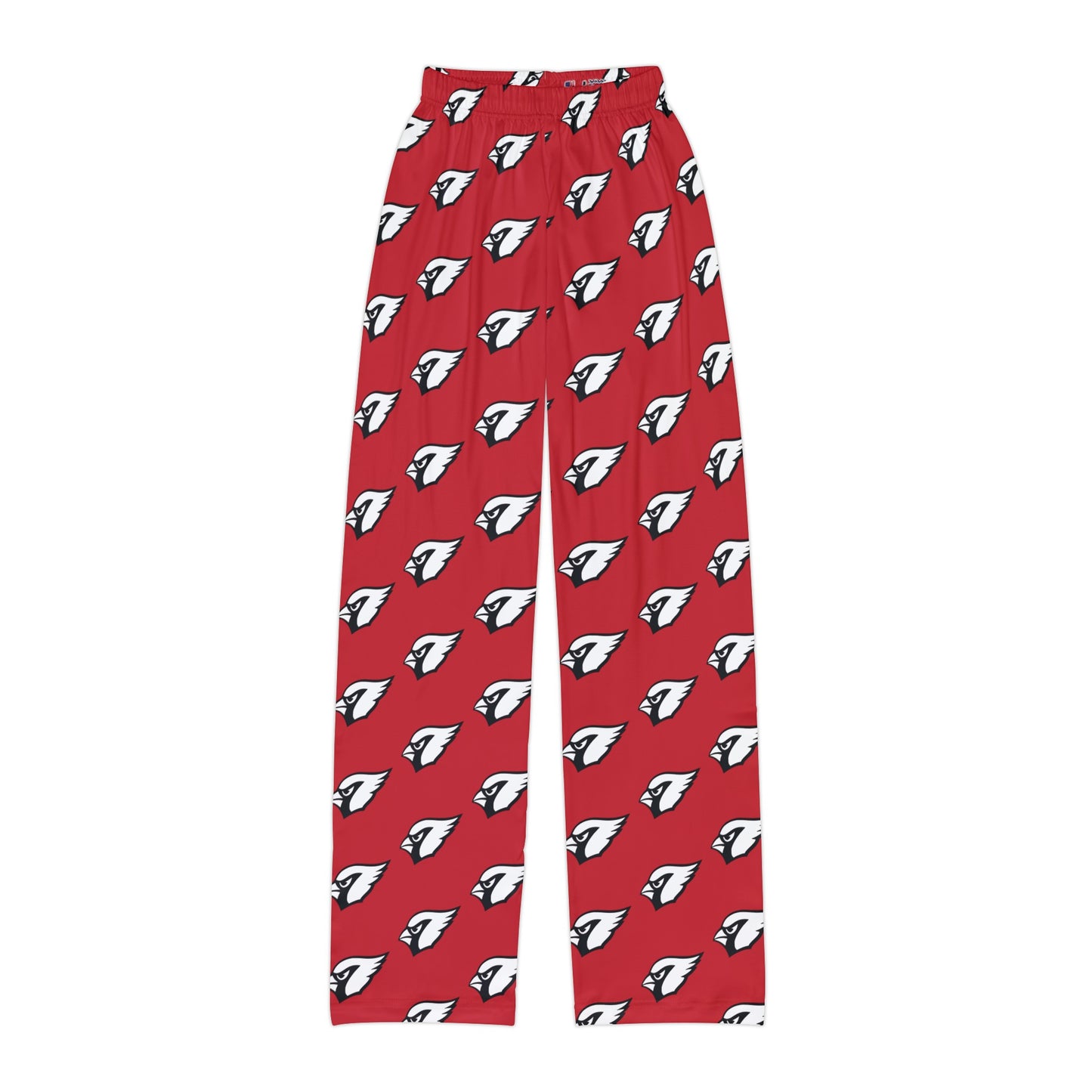 Kids Pajama Pants, White Cardinal