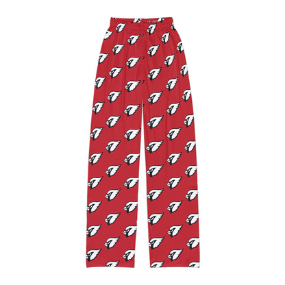 Kids Pajama Pants, White Cardinal