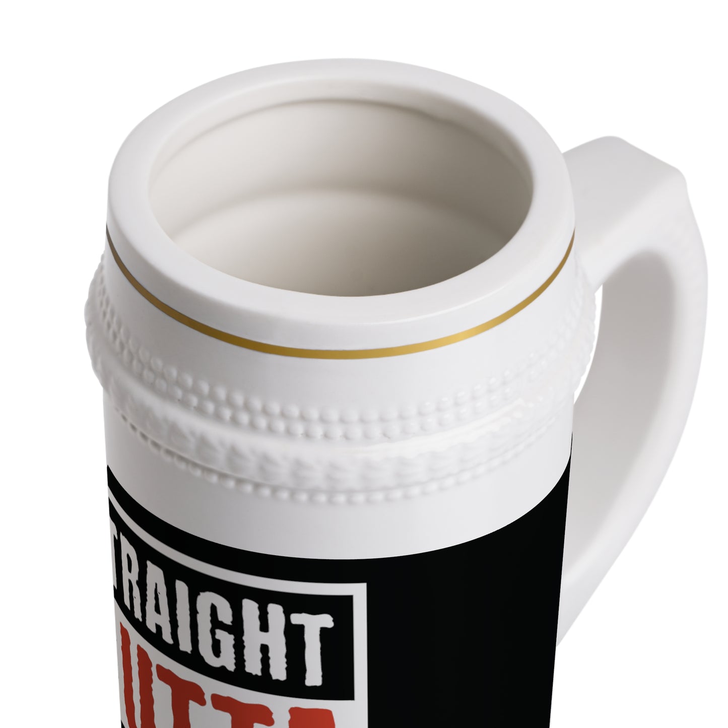 "Straight Outta Canfield" Beer Stein Mug, 22 oz.