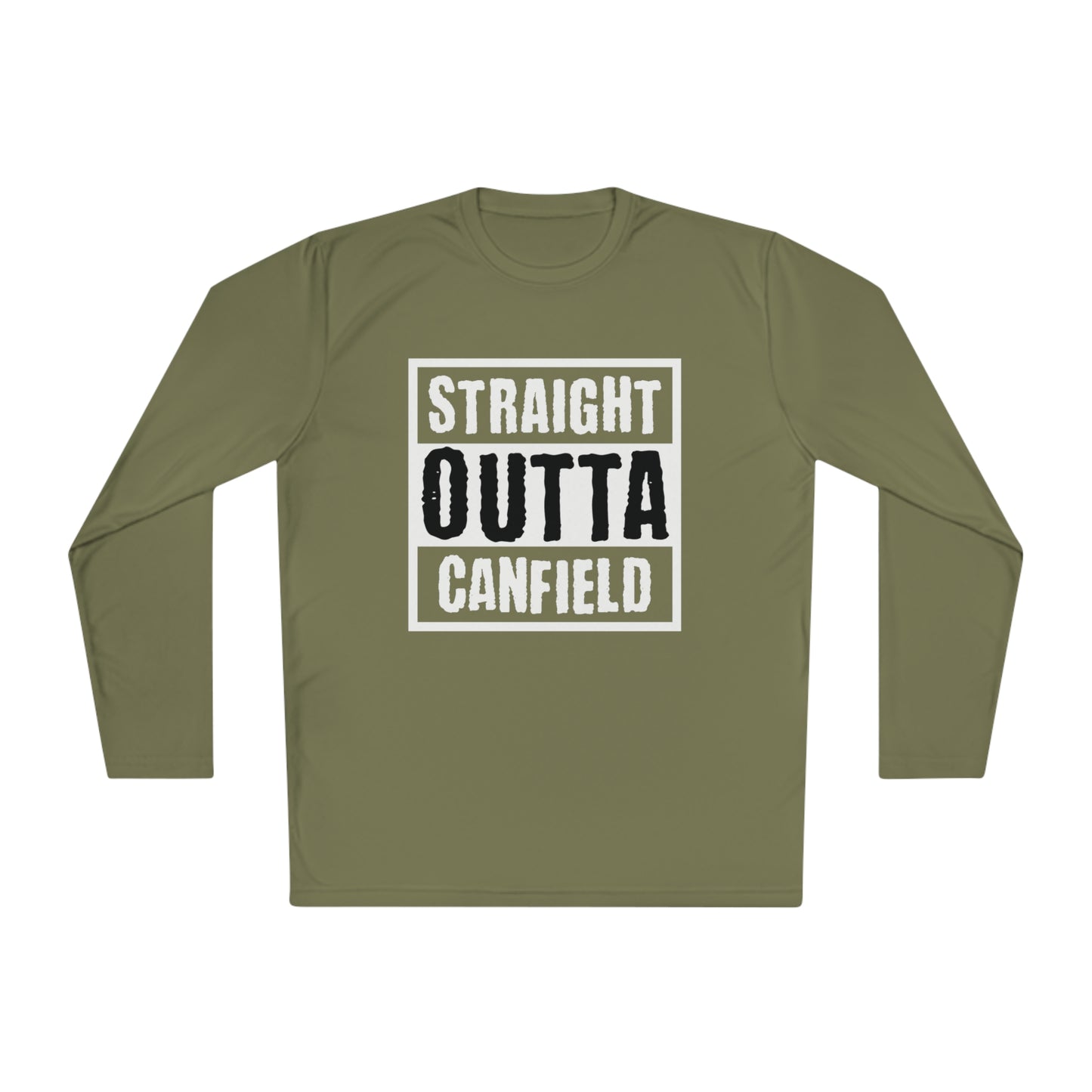 "Straight Outta Canfield",  Lightweight Long Sleeve Tee,