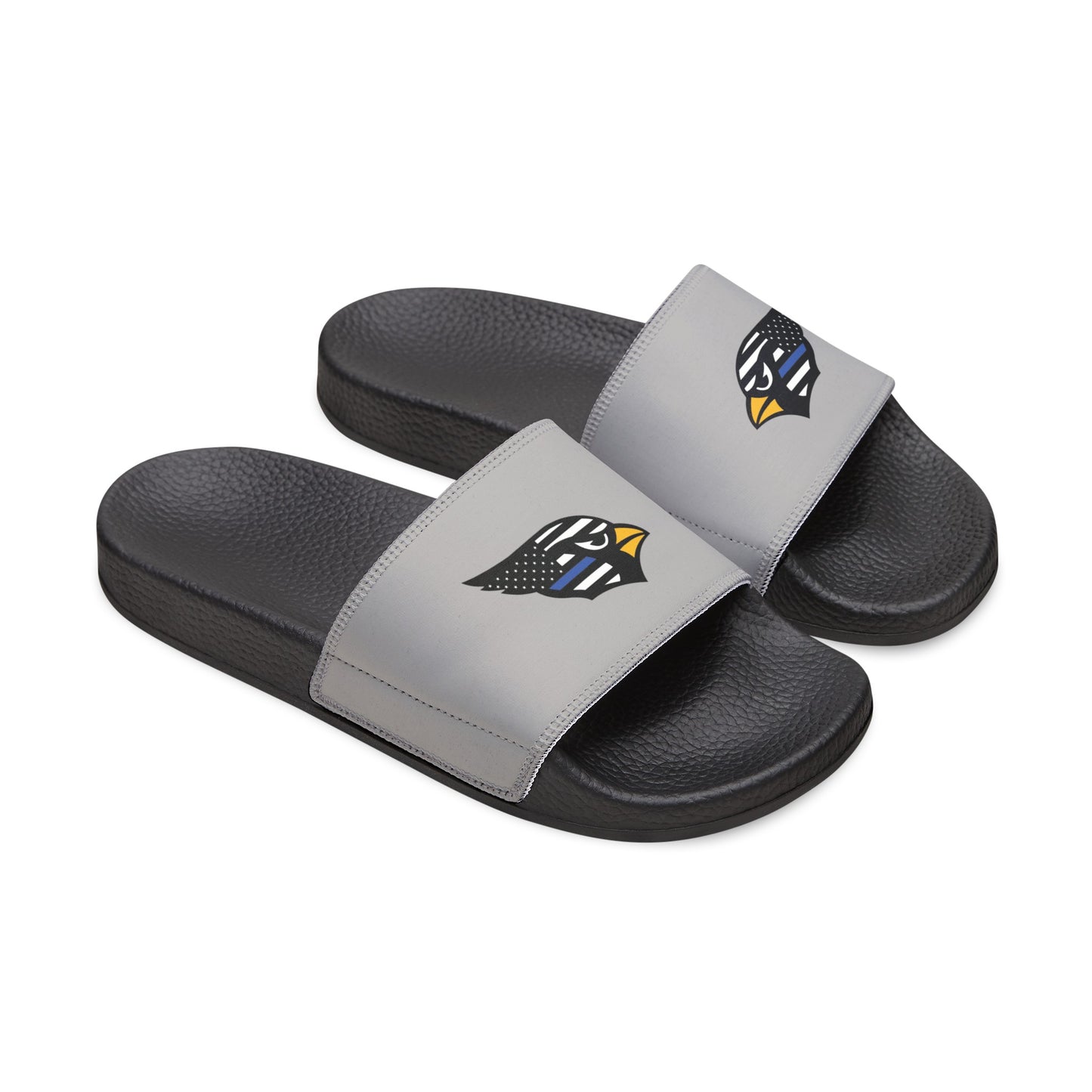 Men's Slide Sandals, Back-the-Blue Cardinal