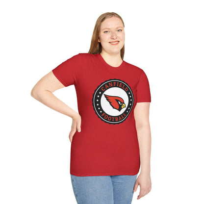 Canfield Football Badge, Softstyle T-Shirt