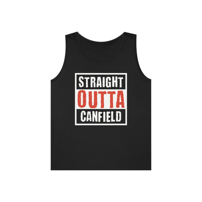 "Straight Outta Canfield" Heavy Cotton Tank Top