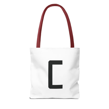 Canfield Football Tote Bag, Black "C"