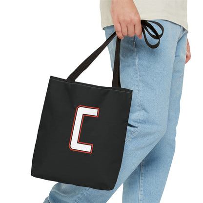 Canfield Football Tote Bag, Badge & White "C"