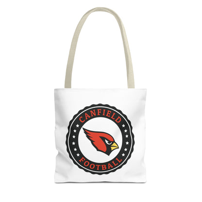 Canfield Football Tote Bag, Black "C"