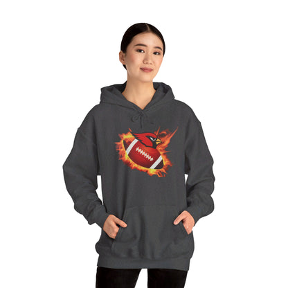 Canfield Football (Fire), Hooded Sweatshirt