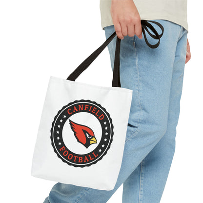 Canfield Football Tote Bag, Black "C"