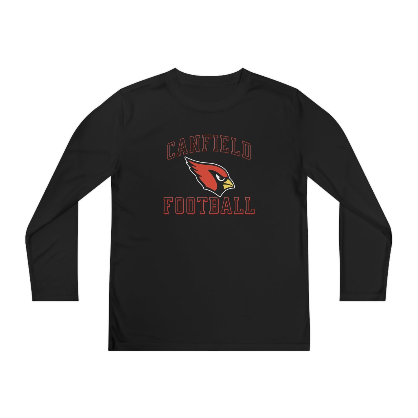 Canfield Football, Youth Long Sleeve Competitor Tee