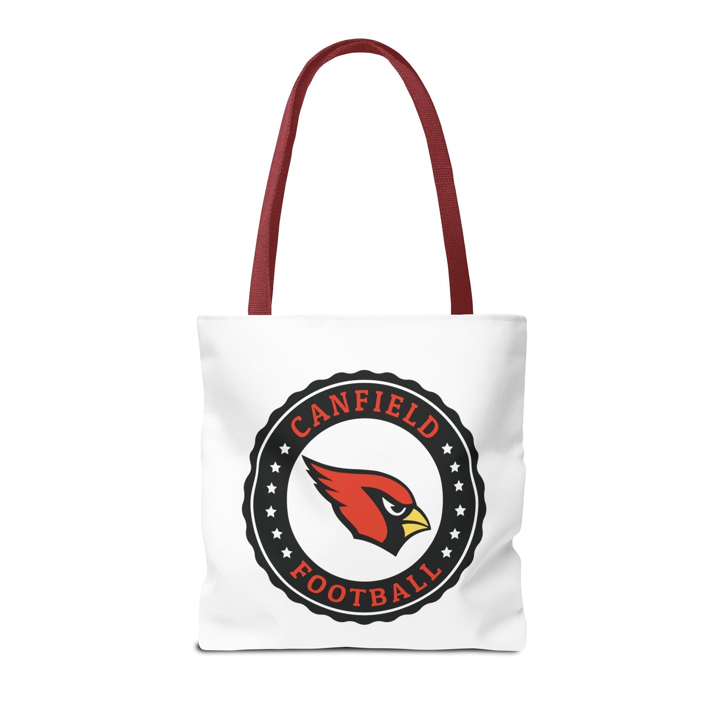 Canfield Football Tote Bag, Badge & White "C"