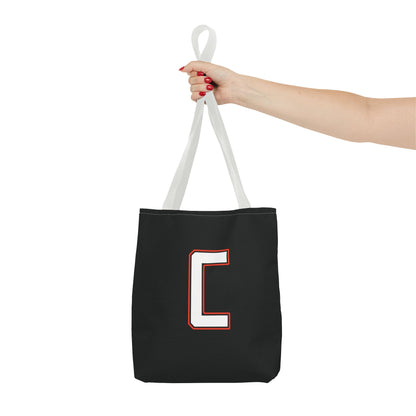 Canfield Football Tote Bag, Badge & White "C"