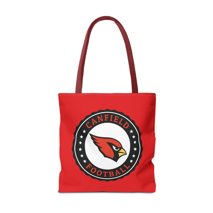 Canfield Football Tote Bag, Badge & Black "C"