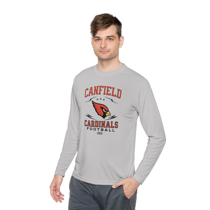 Canfield Cardinals (Football), Moisture-Wicking Long Sleeve Tee