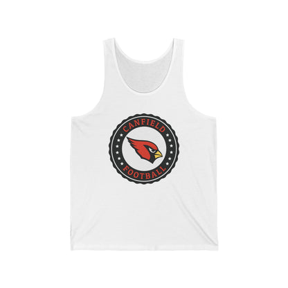 Canfield Football Badge, Jersey Tank