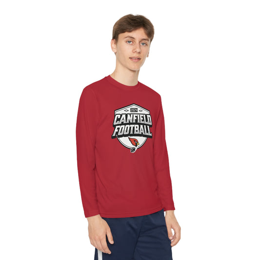 2024 Canfield Football, Youth Long Sleeve Competitor Tee