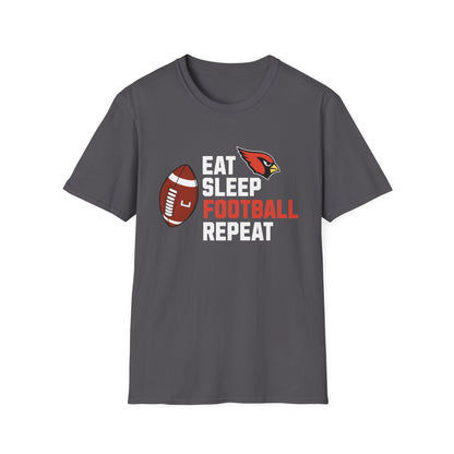 Eat, Sleep, Football, Softstyle T-Shirt