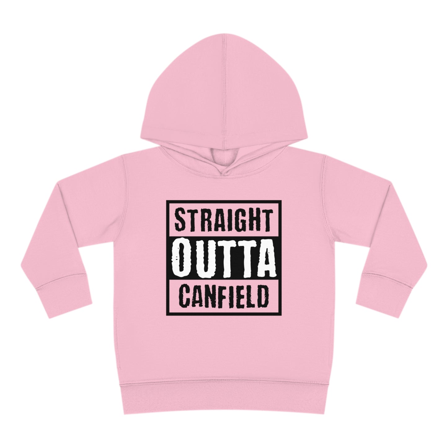 "Straight Outta Canfield, Toddler Pullover Fleece Hoodie