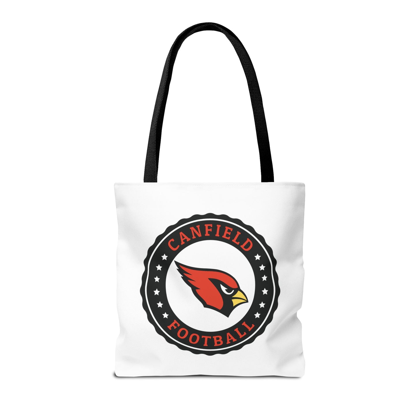 Canfield Football Tote Bag, Badge & White "C"