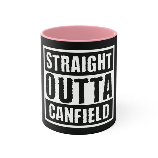 "Straight Outta Canfield" Multi-Tone Coffee Mug