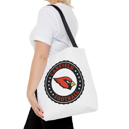 Canfield Football Tote Bag, Black "C"