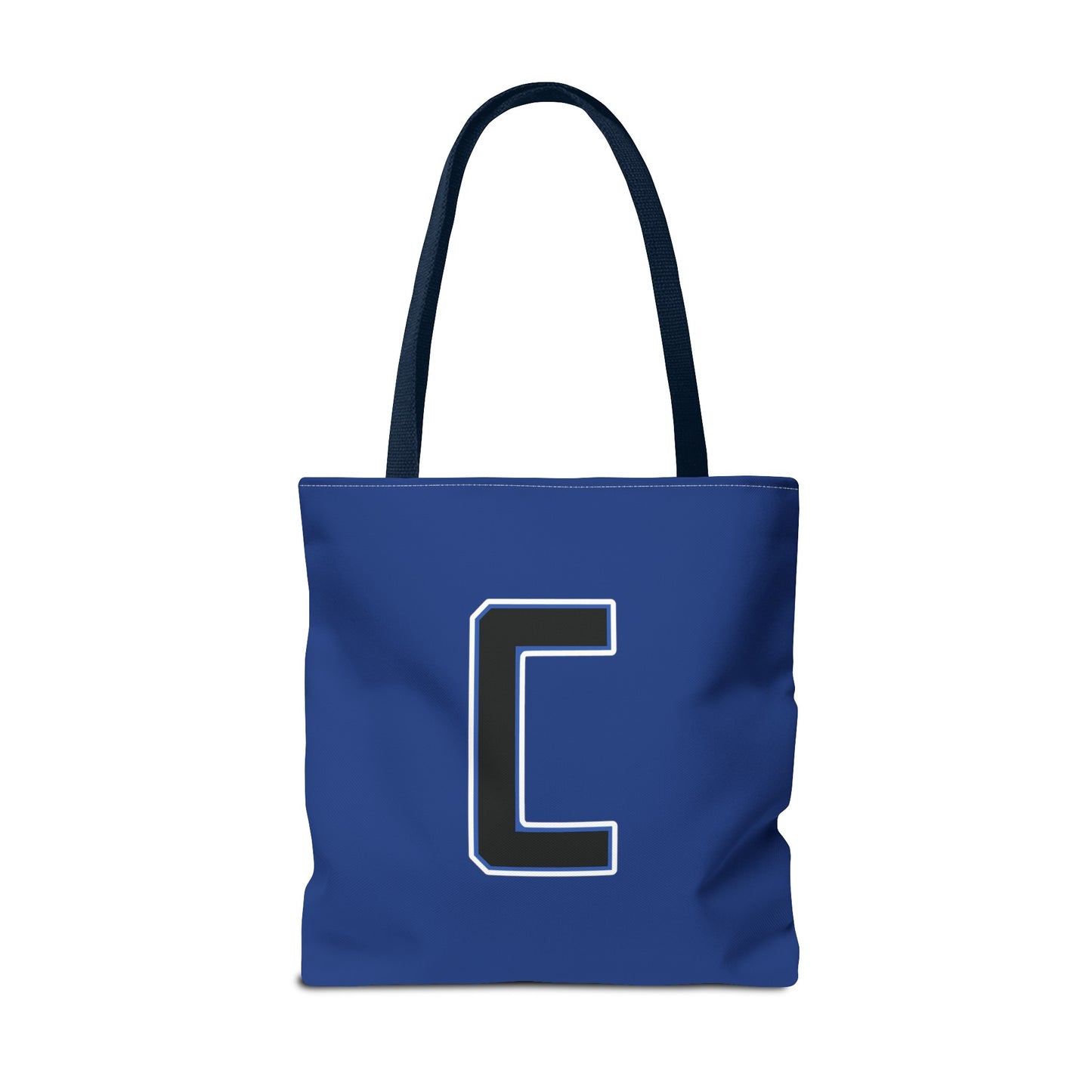 Canfield Tote Bag, Back-the-Blue Cardinal & Black "C"