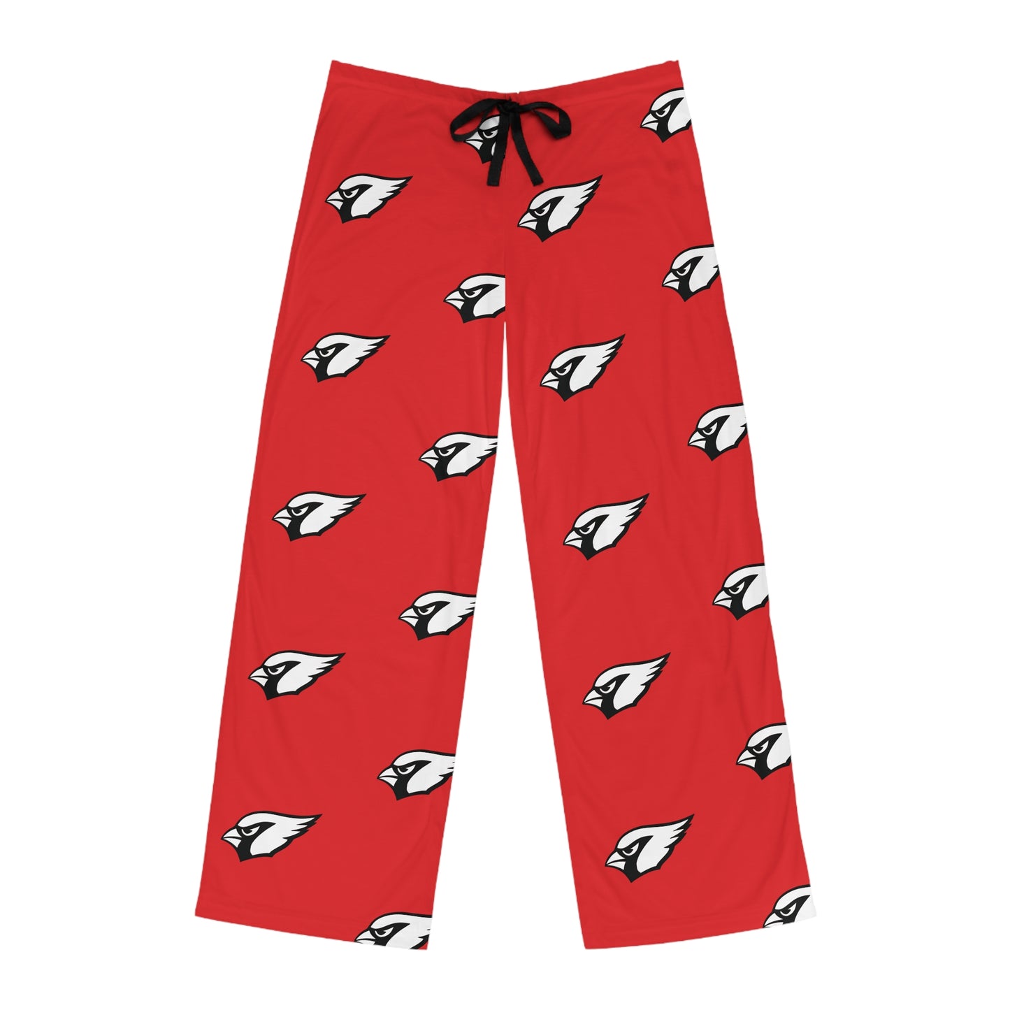 Men's Pajama Pants, White Cardinal