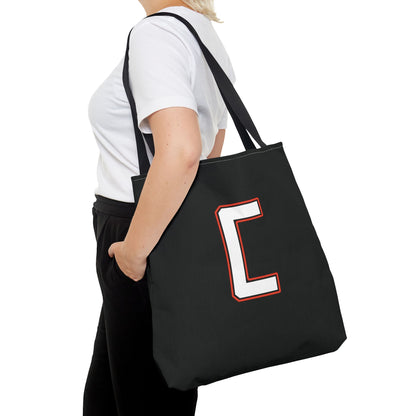 Canfield Football Tote Bag, Badge & White "C"