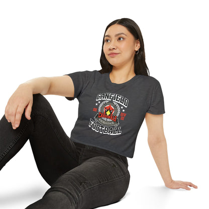 Canfield Football ("Excellence"), Women's Crop Top