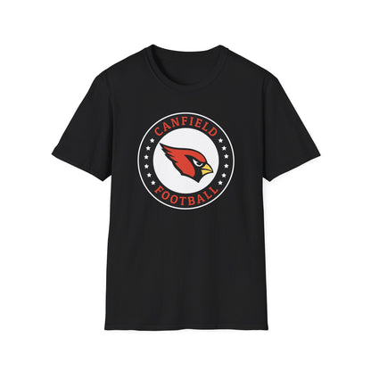 Canfield Football Badge, Softstyle T-Shirt