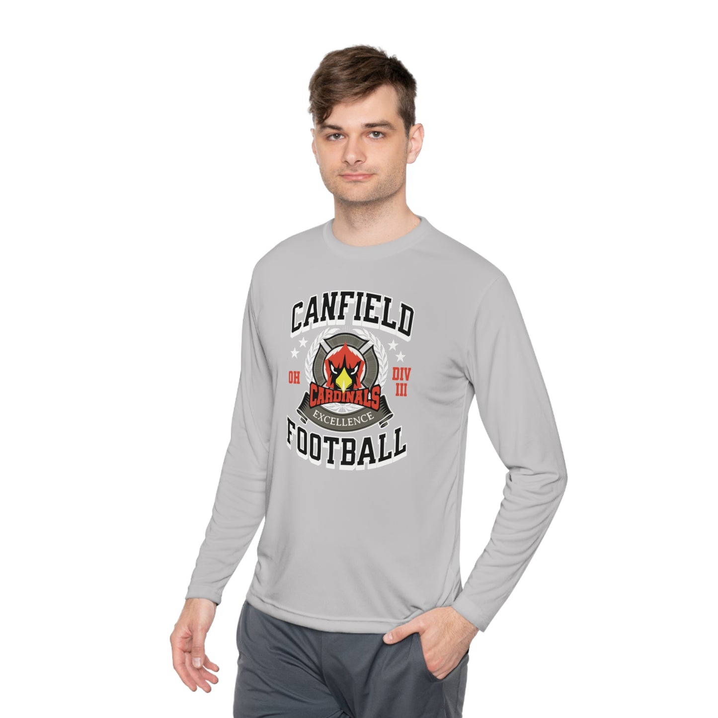 Canfield Football ("Excellence"), Moisture-Wicking Long Sleeve Tee